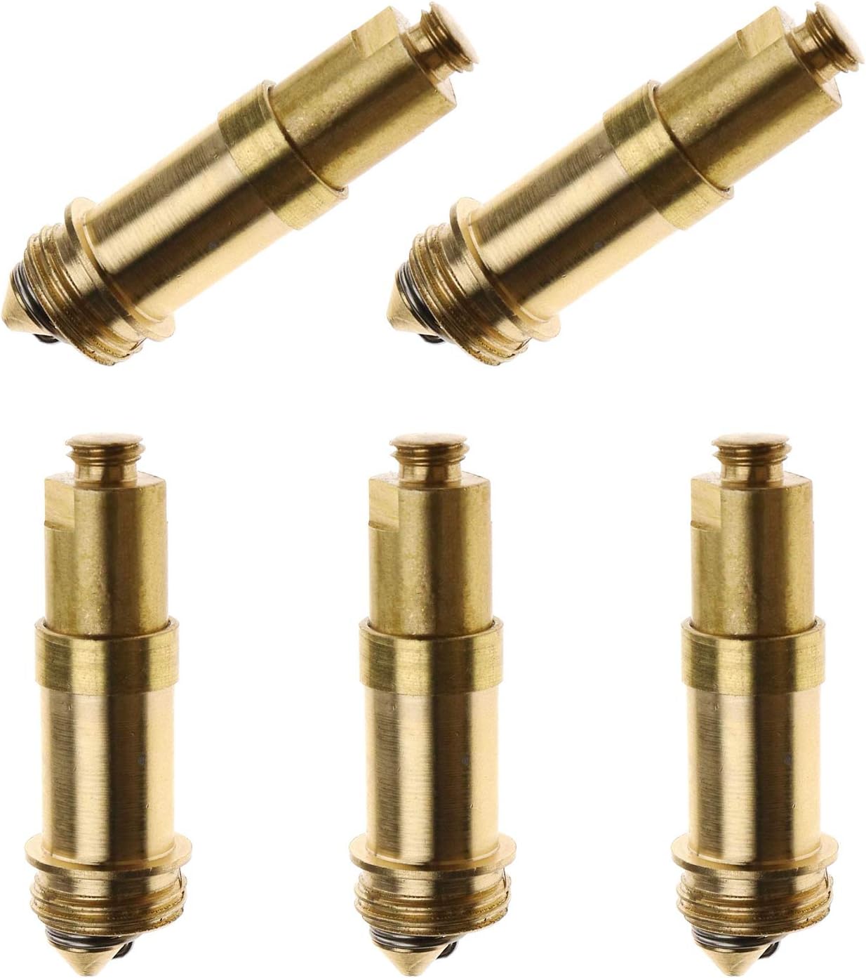 2 PCS Replacement Sink Basin Bath Waste Click Clack Push Pop Up Internal Spring Brass Plug Bolt.