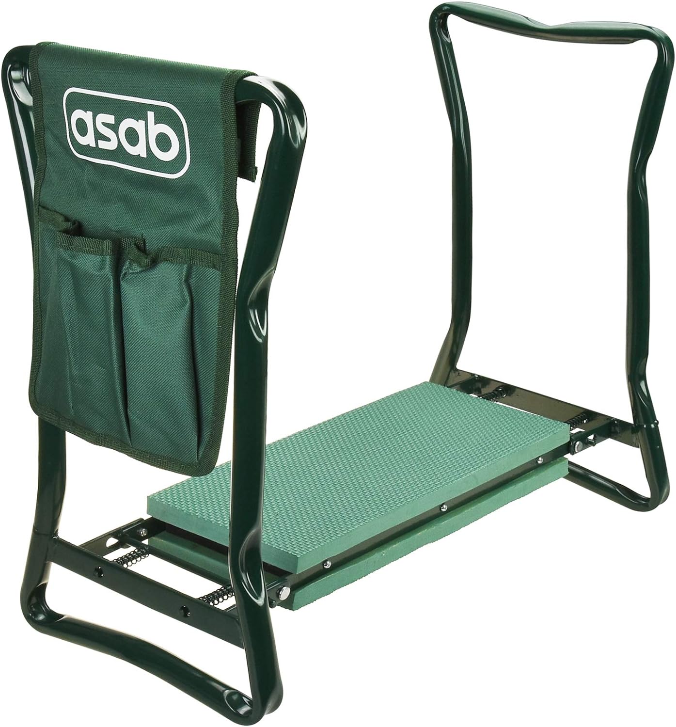 ASAB Heavy Duty Garden Kneeler Pad | Portable 2-in-1 Kneeler For Gardening And Bench Stool | Padded Garden kneeler | Soft Foam Kneeling Pad With Removable Tool Pouch | Folding Kneeler Seat         Import  Single ASIN  Import  Multiple ASIN    ×Product cus.