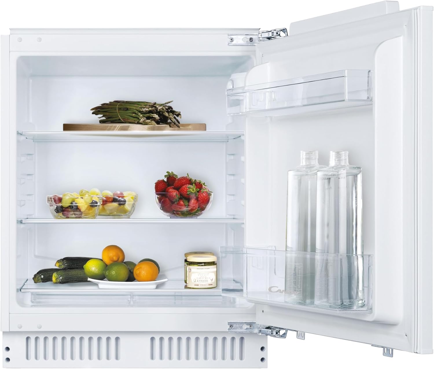 CANDY CM4SE68EWK Integrated Under Counter Fridge With Icebox 111L Total Capacity, White, E Rated.