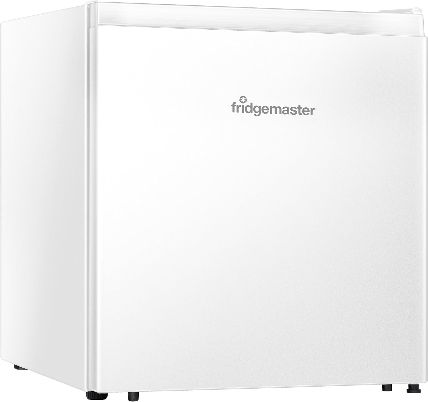 Fridgemaster MUZ4860E Freestanding Undercounter Freezer, 61Litres, 4 Star Freezer Rating, 48cm width, E Rated in White.