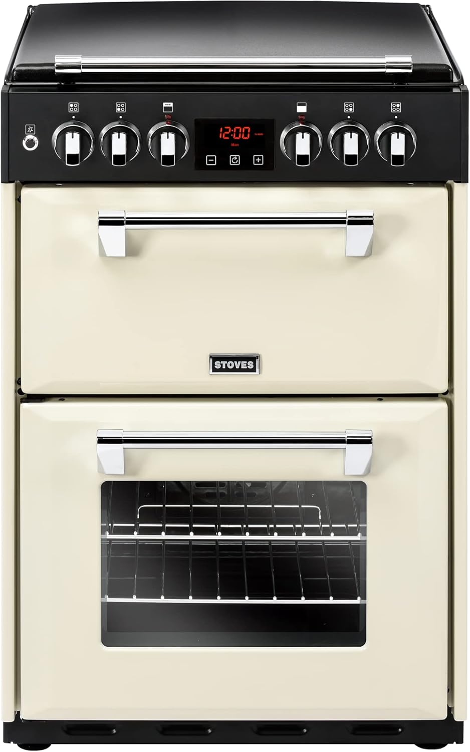 Stoves Richmond600DF 60cm Dual Fuel Cooker - Cream.