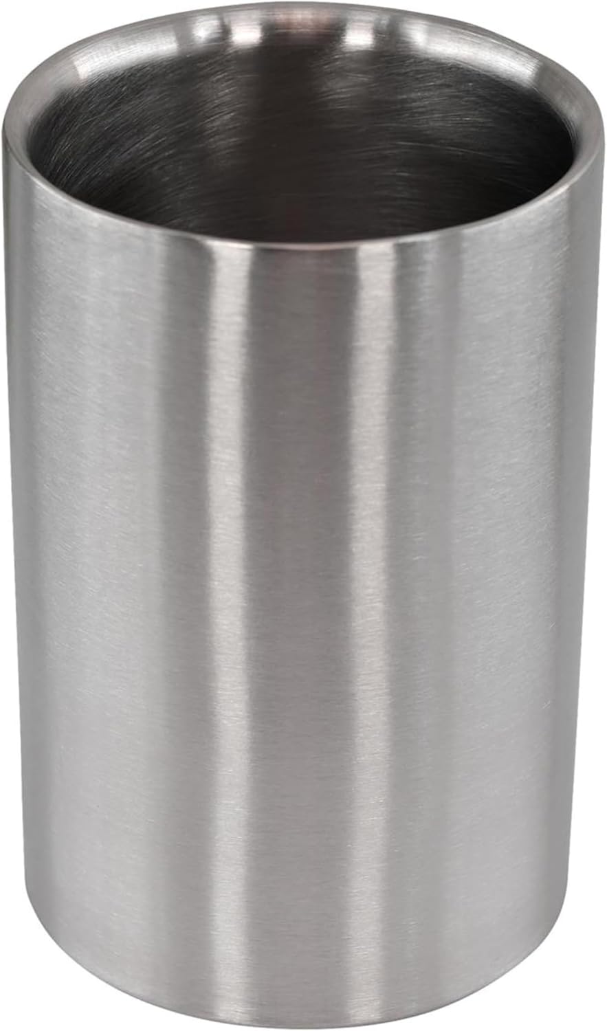 GEEZY Stainless Steel Double Walled Brushed Champagne Wine Bottle Drink Ice Cooler.