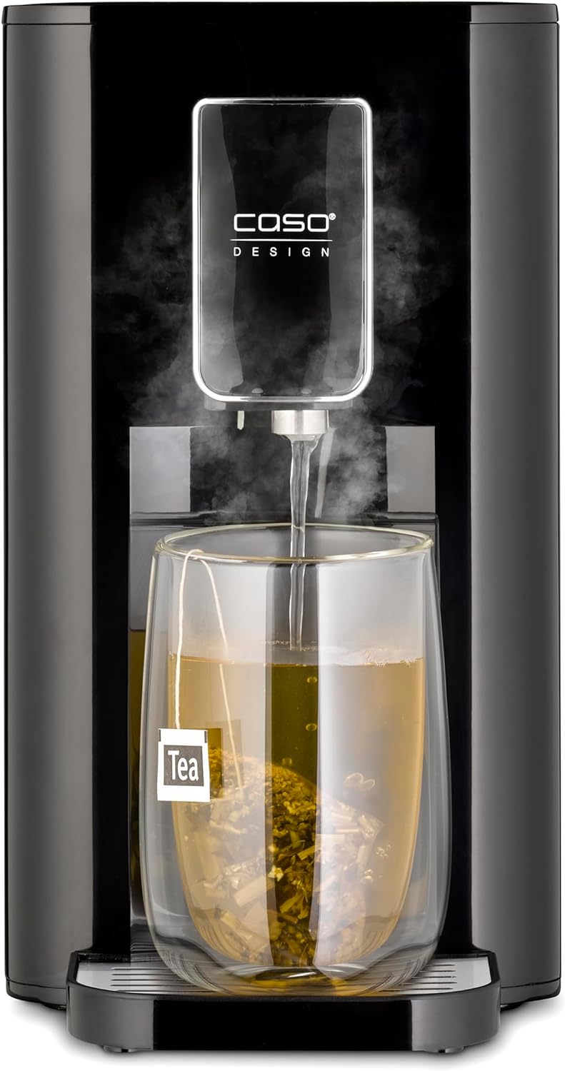 CASO HW 550 Hot Water Dispenser for Home | 2.9L Instant Water Boiler for Hot Drinks and Tea | One Cup Boiling Water Dispenser | Saves up to 50% Energy Compared to Kettles | 7 Temperature Settings.