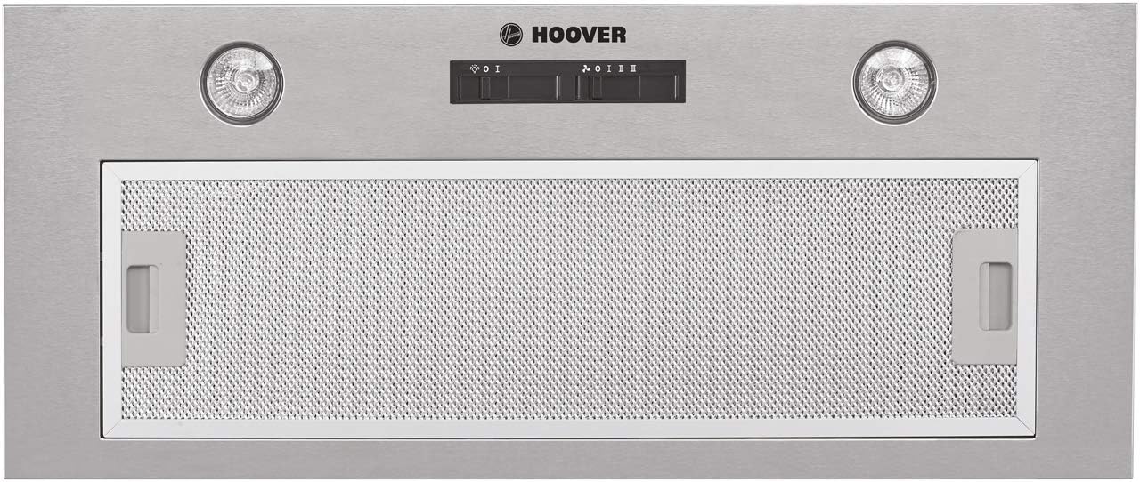 Hoover HBG152NS 52 cm Canopy Cooker Hood - Silver.