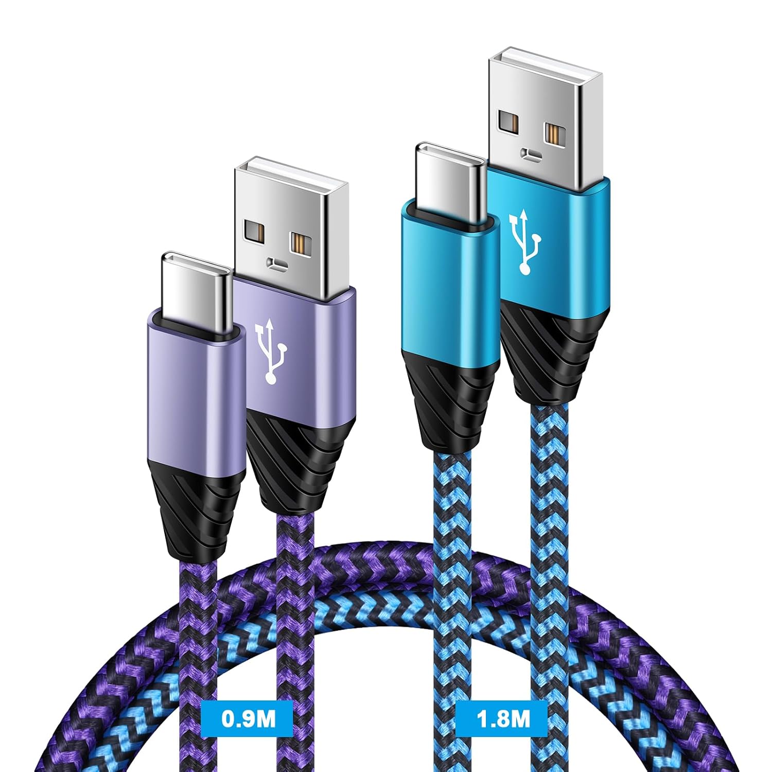 USB C Fast Charger Cable, [3Pack 3FT/0.9M]Type C Samsung Charger Cable, USB C Cable Lead Fast Charging for Samsung Galaxy S24 S23 S22 S21 S20 S10 A12 A13 A145G A22 A33 A50 A52, Huawei P40 P30 P20 Lite.