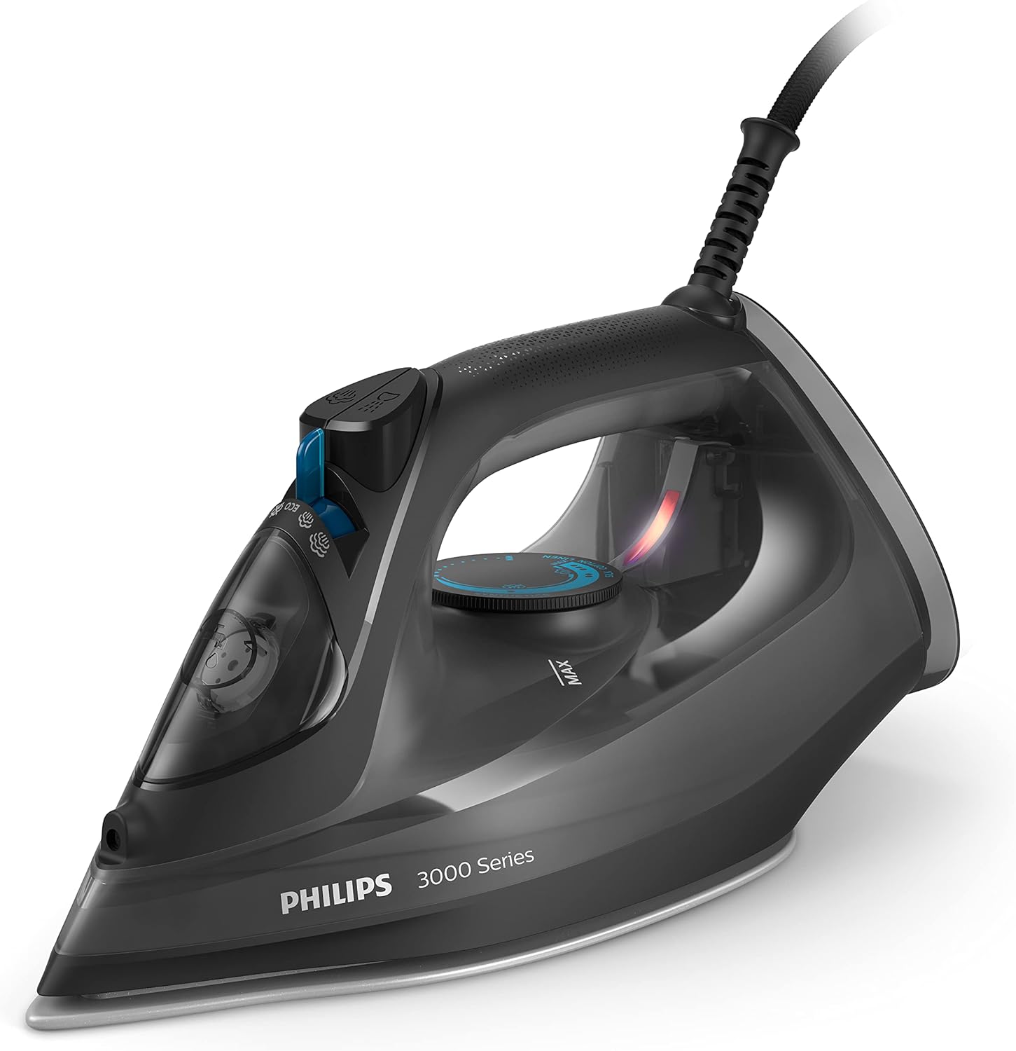 PHILIPS Philips Steam Iron, Dark Grey, 200 g Steam Boost.