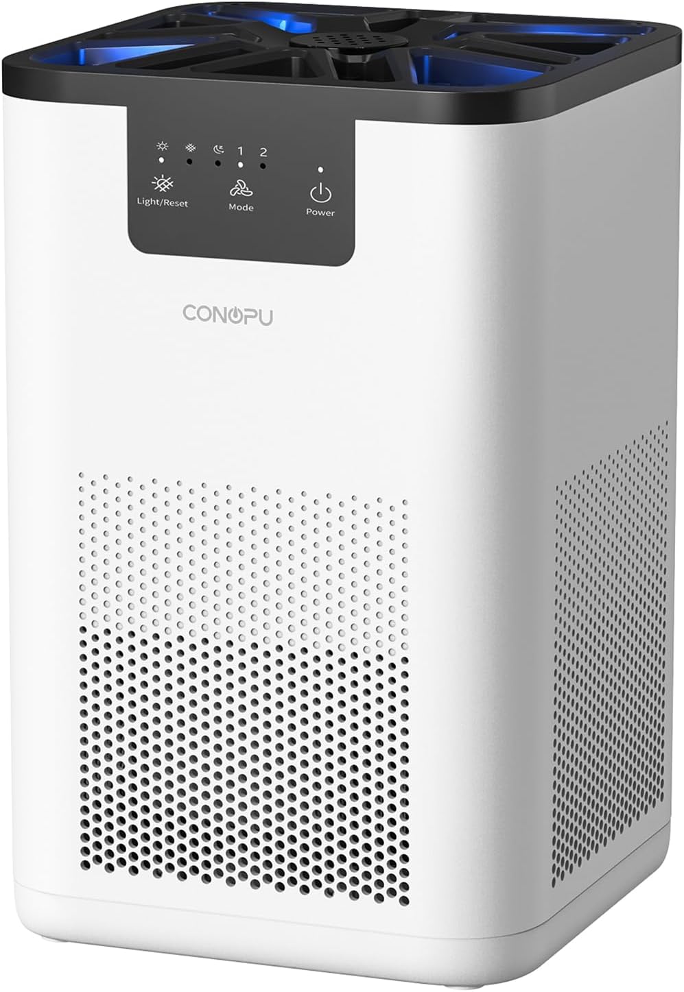 CONOPU Air Purifier For Bedroom, Air Purifier for Home with 3-Stage Filtration, Aromatherapy Function, Air Filter with Night Light, Air Cleaner For Pet Pollen Dander Dust.