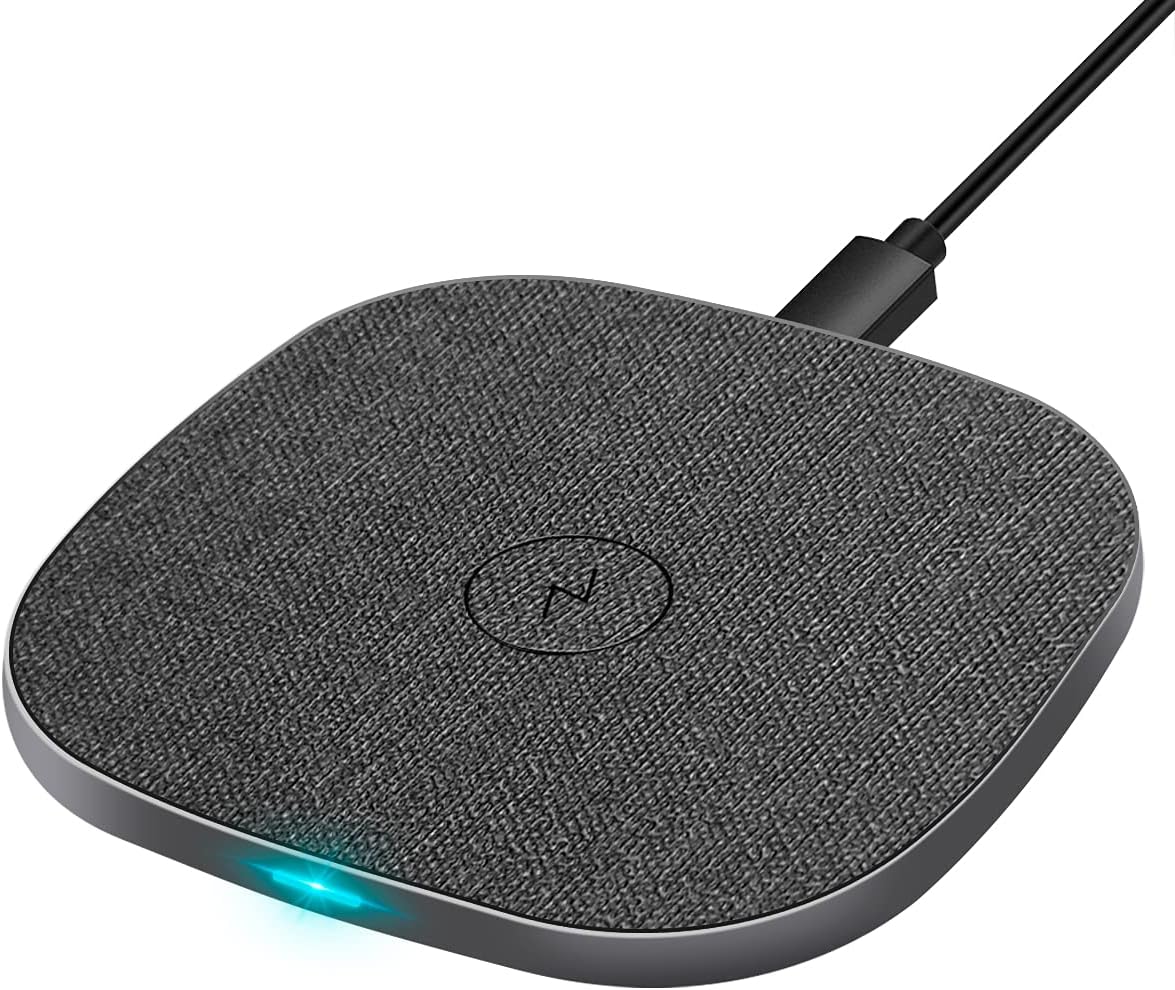 Wireless Charger, Wireless Charging Pad for iPhone 15/14/13/12/11/Pro Max/XR/X/8 Plus,15W Max Fast Wireless Charger for Samsung Galaxy S21/S20/S10/S9/S8,HUAWEI Mate RS/P30 Pro and other Qi Phone.