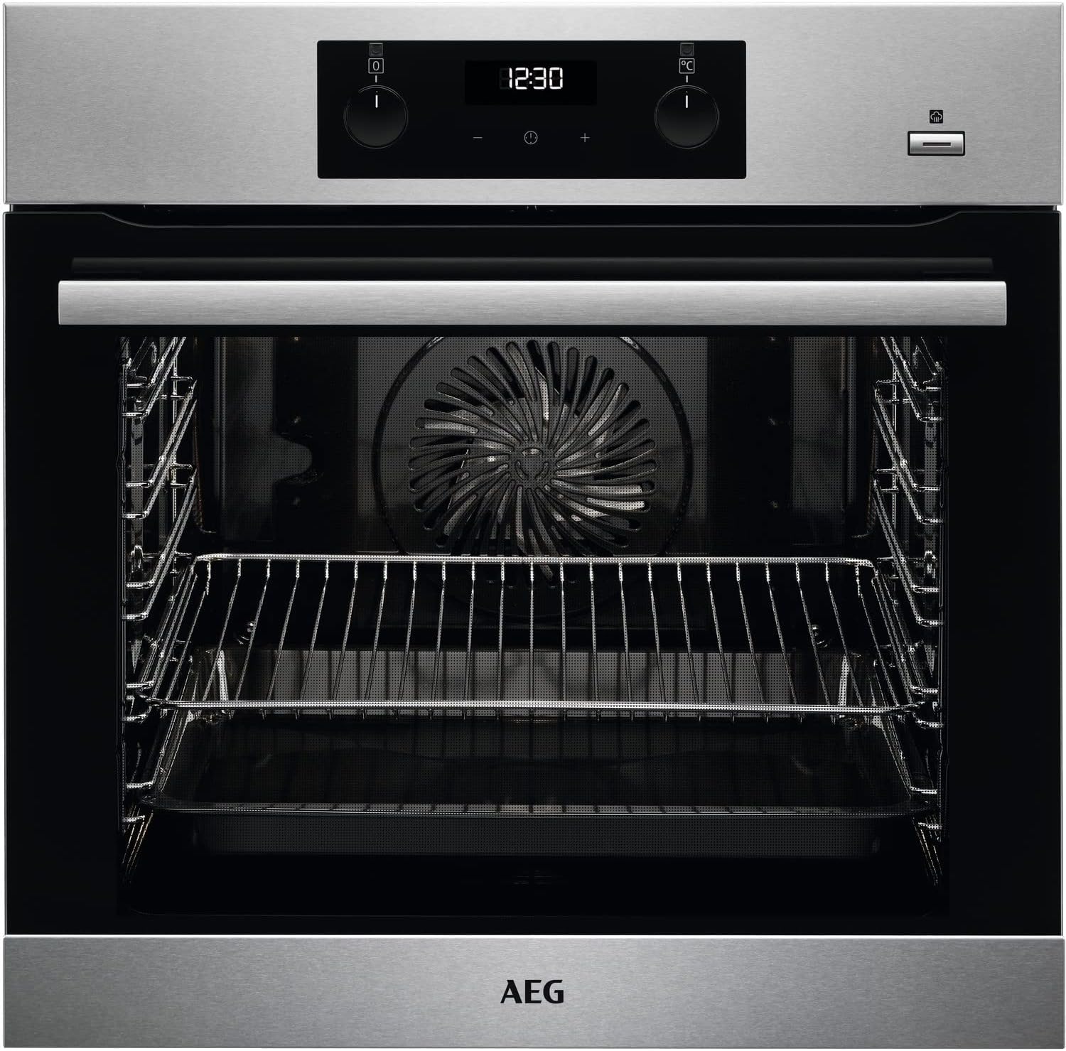 AEG 6000 Electric Single Oven - Stainless Steel.