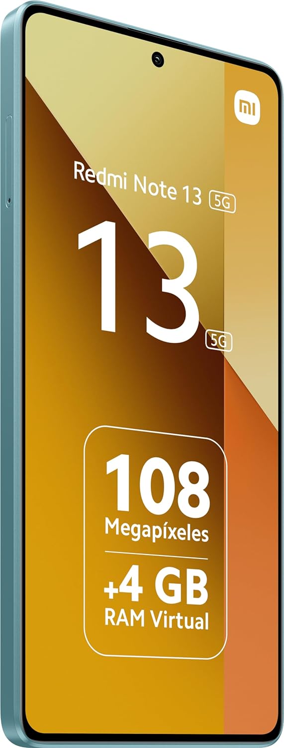 Xiaomi Redmi Note 13 5G 8+256GB - Ocean Teal UK (Version 2 Years Warranty).