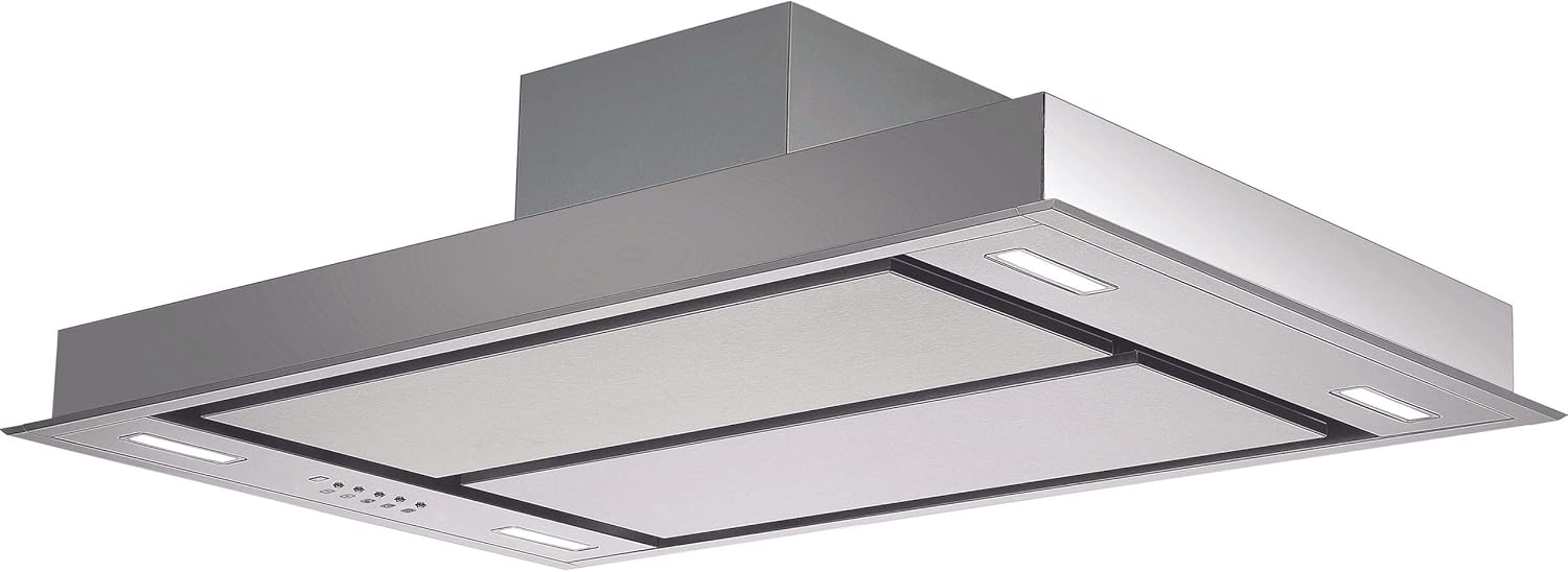 Hoover H-HOOD 700 HDC110IN 110 cm Ceiling Cooker Hood - Stainless Steel - A Rated.