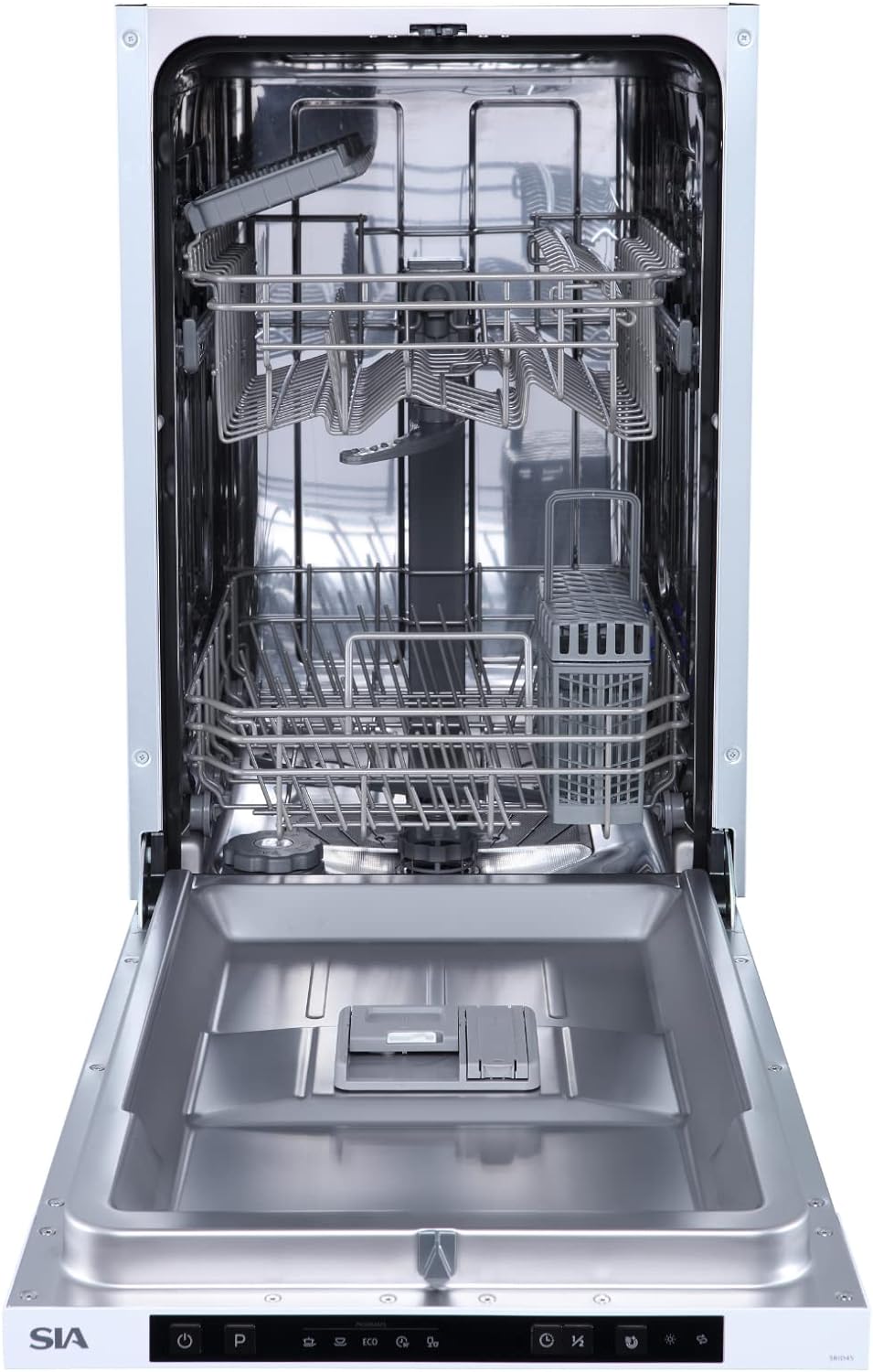 45cm Integrated Slimline Dishwasher, 10 Place Settings 5 Programmes - SBID45.