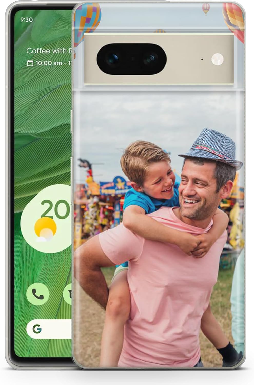 EMIT PRINT Personalised Custom Case for Google Pixel 6 Flexible TPU Case Design Your Cover with Images Photo Text.