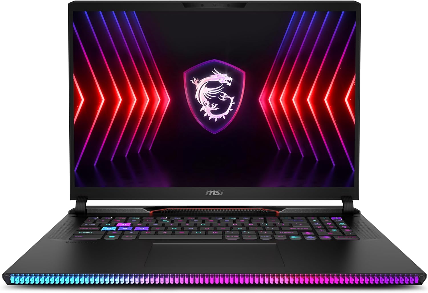 MSI Raider 17" 16:10 QHD+ 240Hz Gaming Laptop - (Intel Core i9-14900HX, NVIDIA GeForce RTX 4080, 32GB RAM, 4TB SSD, Windows 11 Pro) - Core Black.