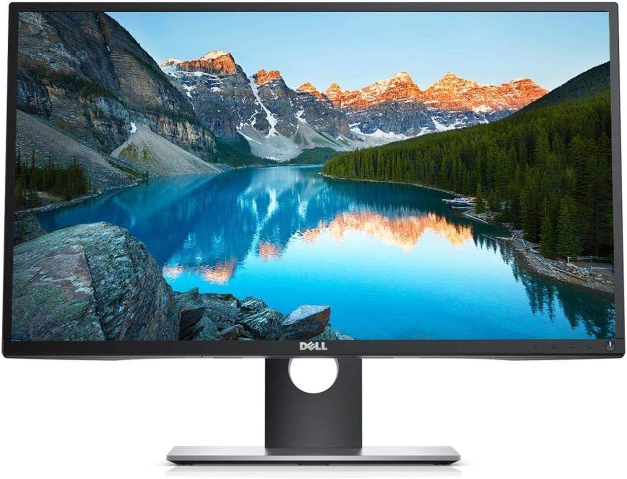 Dell P2417H 24" Full HD IPS 60Hz LED Monitor - Black (DP, HDMI, VGA) (Renewed).