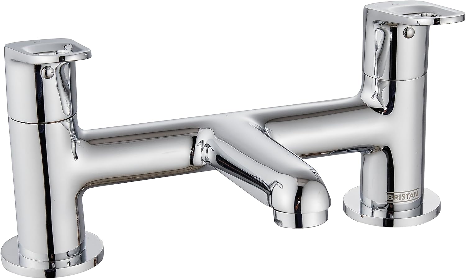 Bristan Essentials Iris Bathroom Taps, Bath Filler.