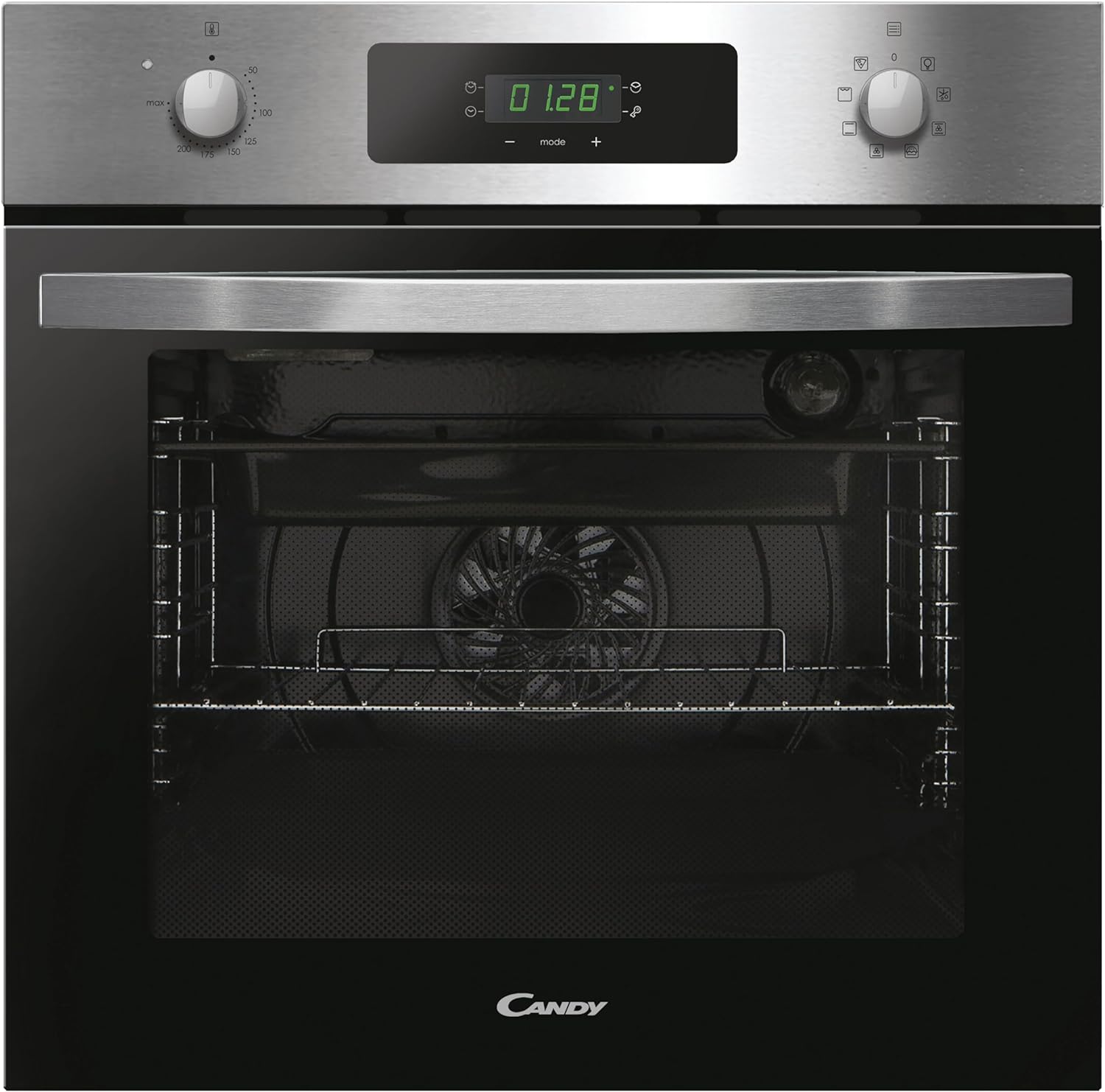 Candy Idea FIDCX615 Built In Electric Single Oven - Stainless Steel - A+ Rated.