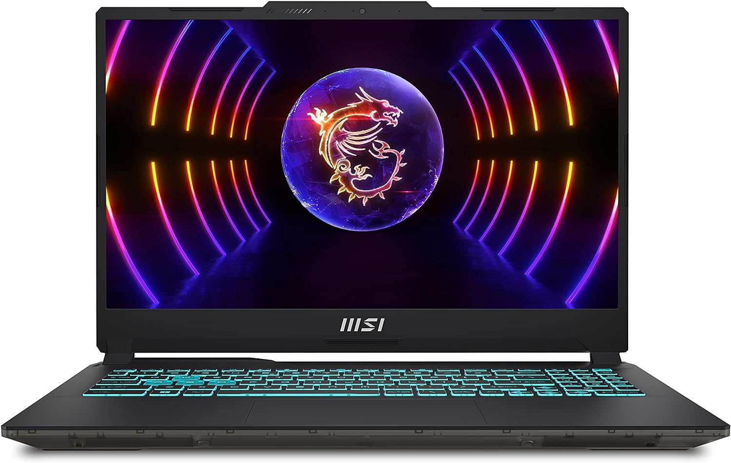 MSI Cyborg 15 Inch FHD Gaming Laptop - (Intel Core i7-12650H, Nvidia GeForce RTX4060, 16GB RAM, 512GB SSD, Windows 11 Home) - Translucent Black.