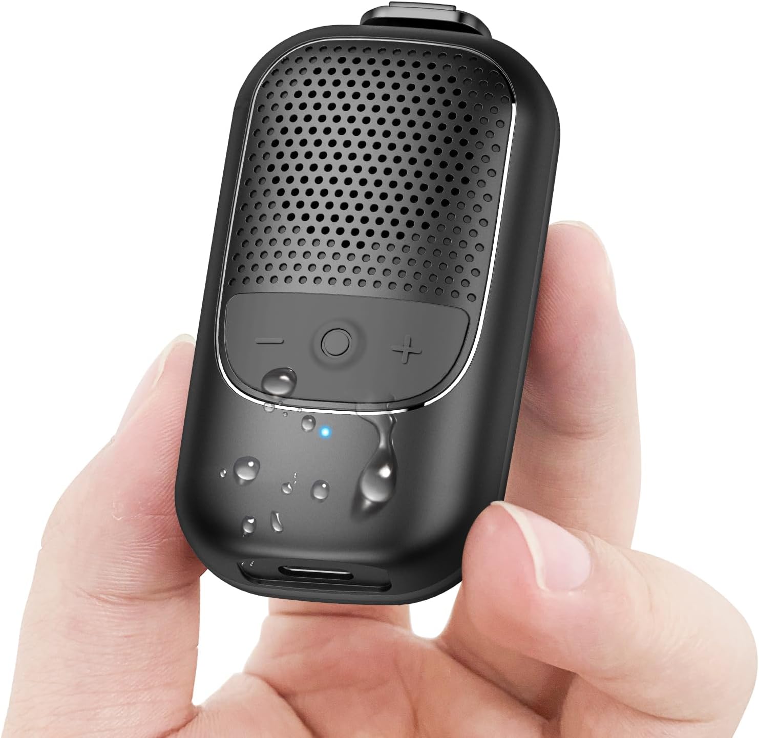 Small Bluetooth Speaker, Mini Speaker Built-in Mic, Speakers Wireless Bluetooth with 15 Hours Playtime, Hands-Free Call, IP67 Waterproof Portable Speaker for Hiking/Biking, Gifts for Women/Men.