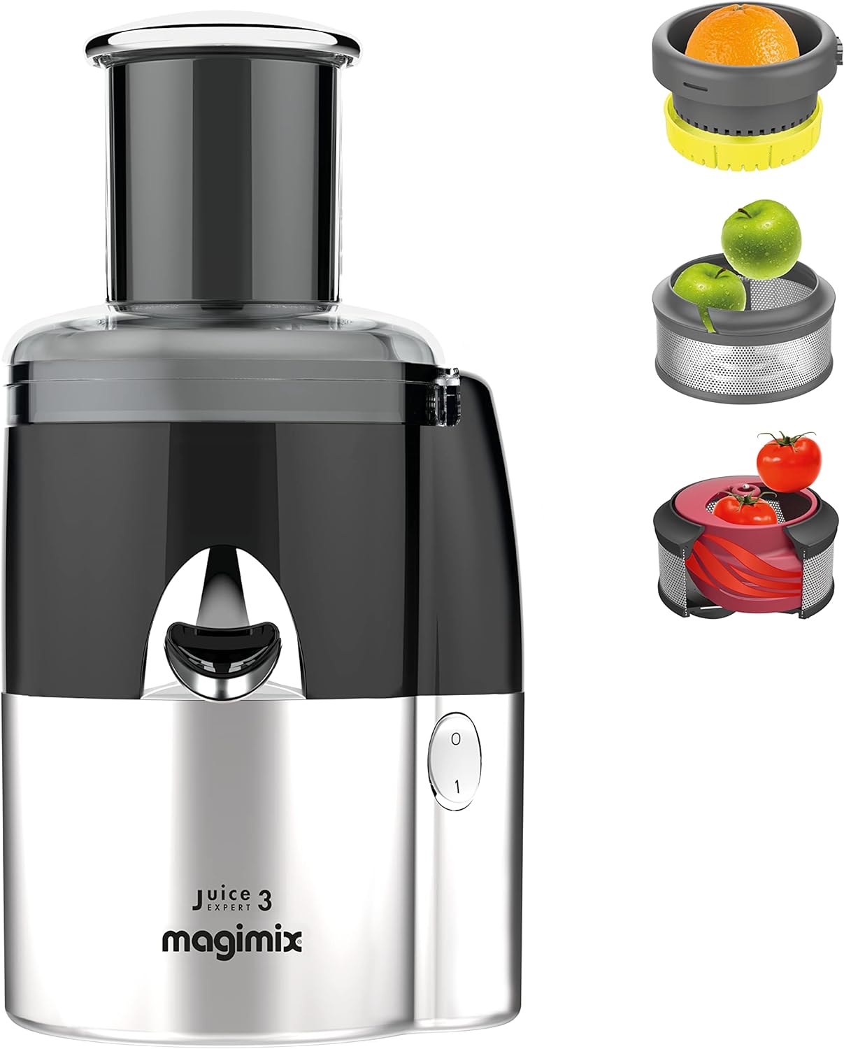 Magimix Juice Expert 3 | Juice, Smoothie & Plant-Based Milk Maker Machine | Easy Maintenance | Satin/Black, 18082.