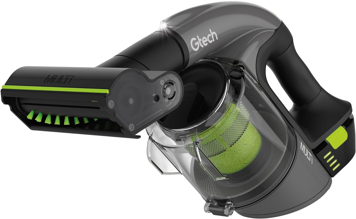 Gtech Multi MK2 | Cordless Handheld Vacuum Cleaner for Cars, Stairs, Home | 22V Li-ion Battery | Powered Brush Bar.