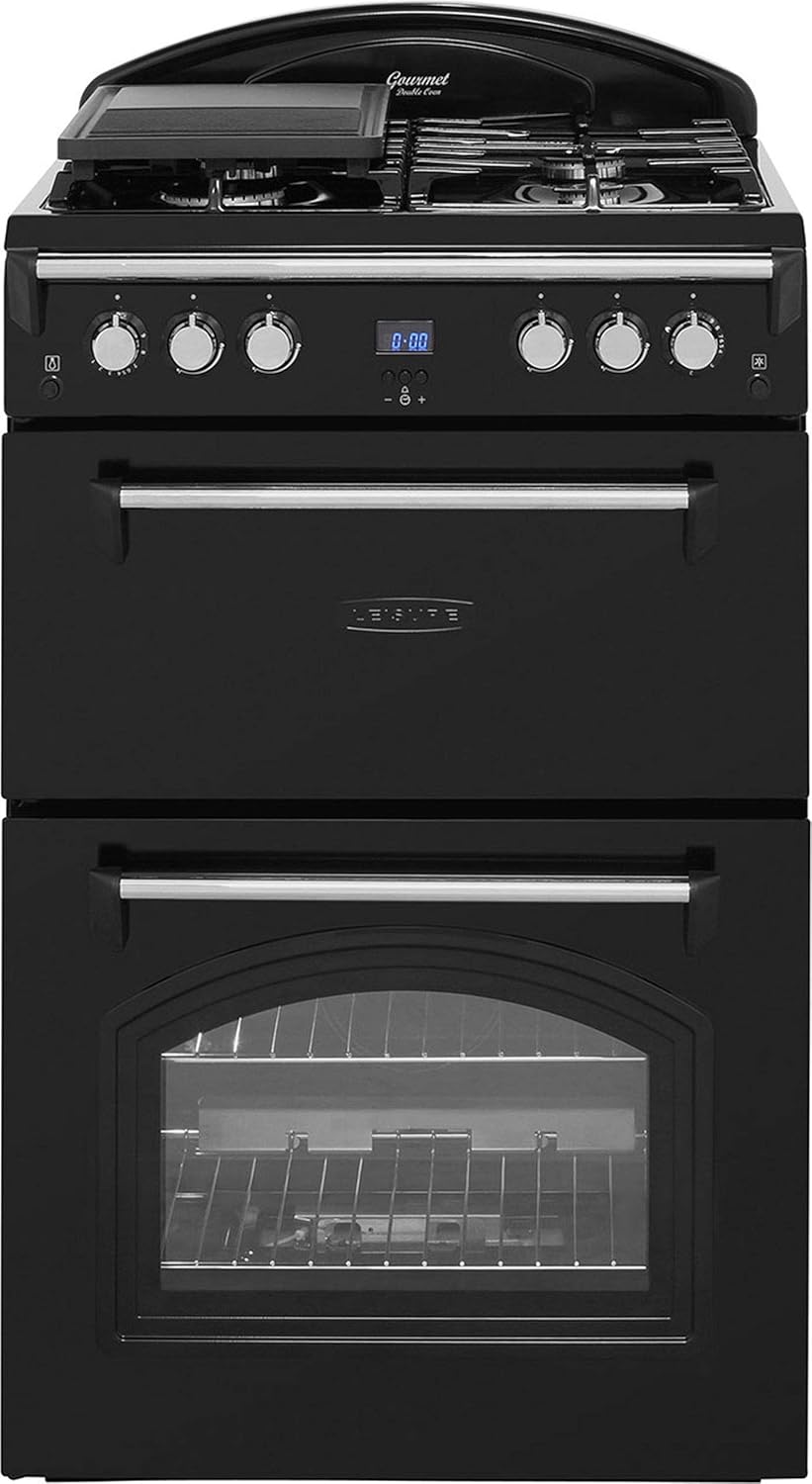 Leisure GRB6GVK Gas Range Cooker Free Standing Black.