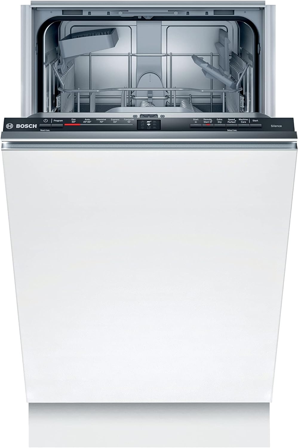 Bosch Home & Kitchen Appliances Bosch SPV2HKX39G Serie 2 Fully Integrated Dishwasher with 9 place settings, Home Connect, ExtraDry, InfoLight and DossageAssist, DuoPower Spray Arms, 60cm.