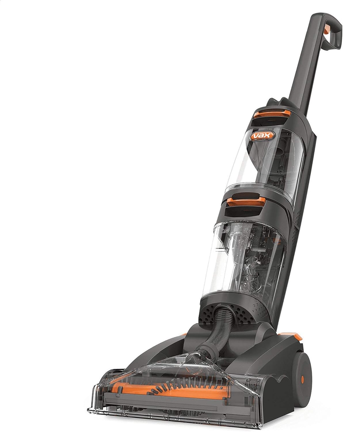 Vax Dual Power Carpet Cleaner | Dual rotating brushbars | Twin Tank technology - W86-DP-B, 2.7L, 800W, Orange.