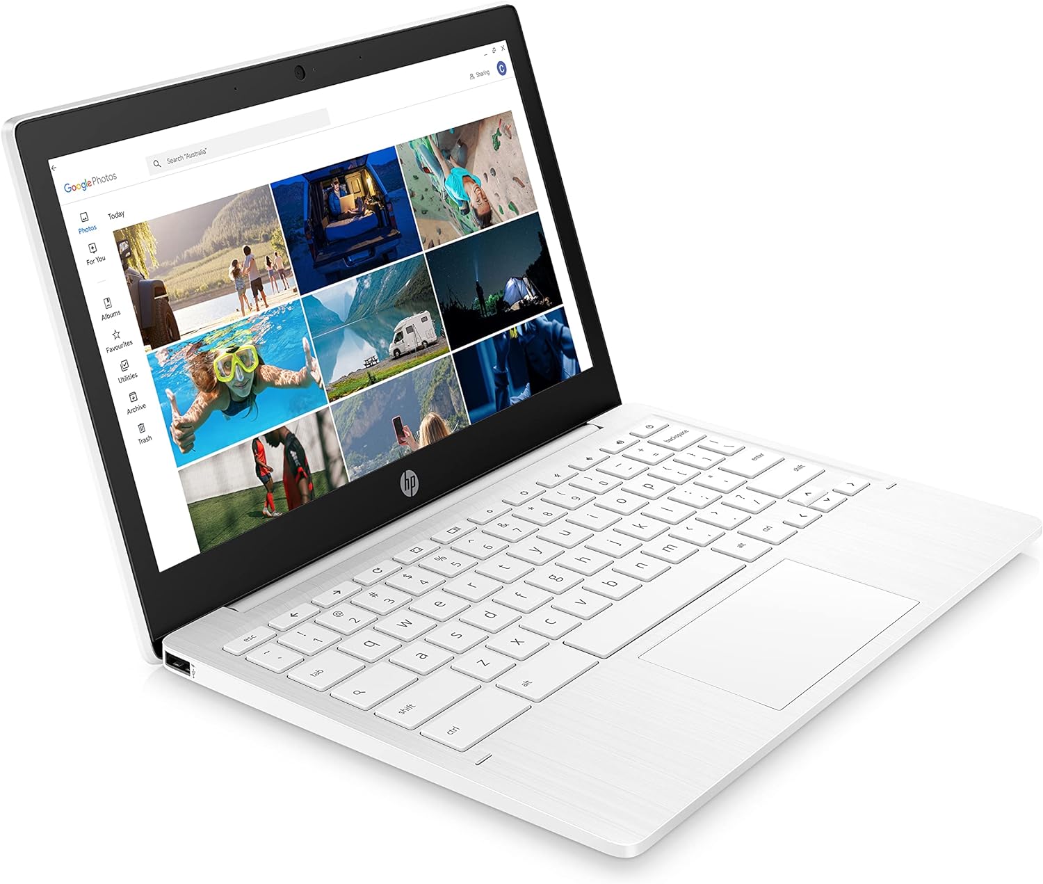 HP Chromebook 11a-na0001sa | Mediatek MT8183 Processor | 4GB RAM | 64GB eMMC | 11.6 inch HD 16:9 display | Google Chrome OS | White.