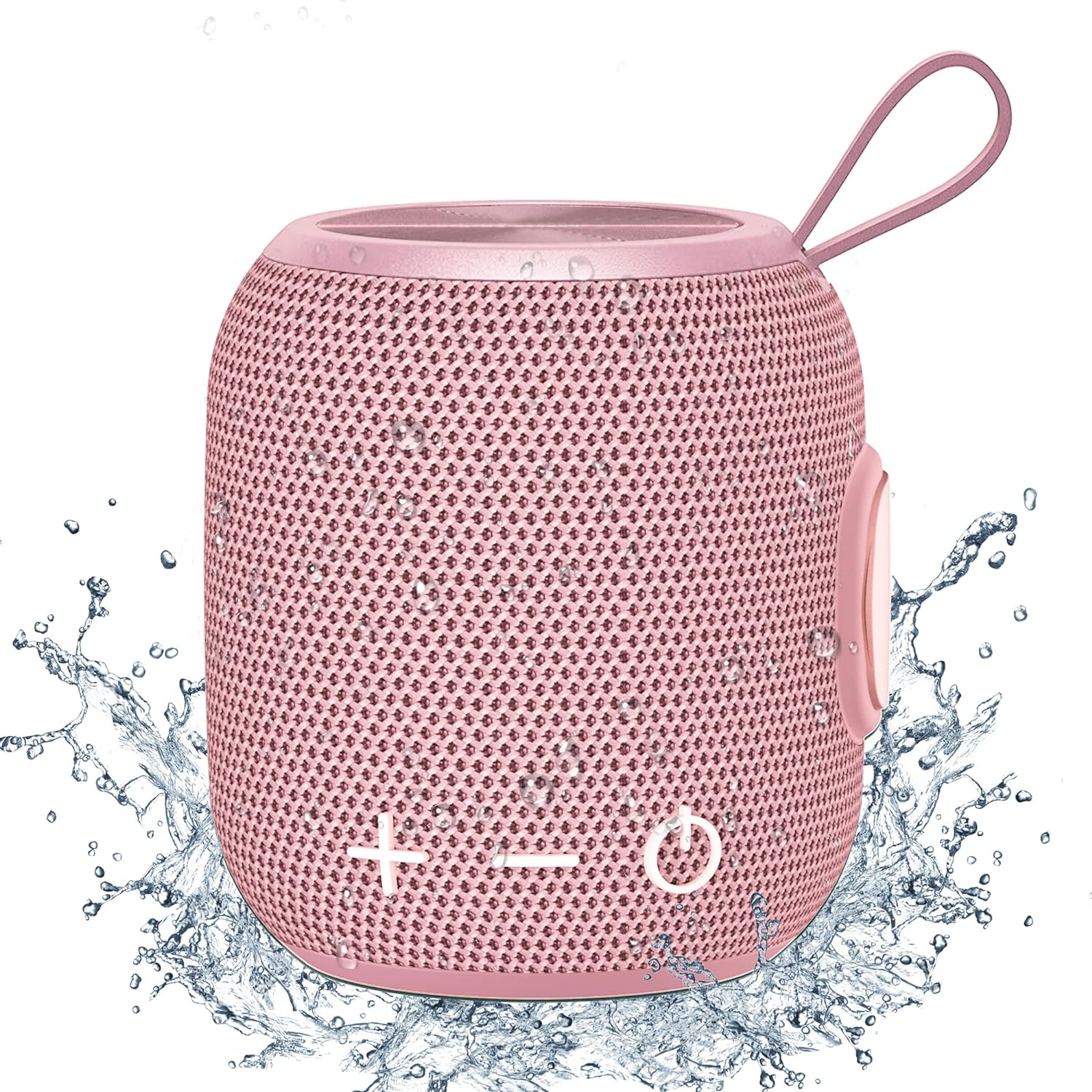 FIGMASU Bluetooth Speaker, Portable Speakers Mini Bluetooth 5.0 Dual Pairing Wireless Speakers, 360 HD Surround Sound & Rich Stereo Bass IPX7 Waterproof for Travel, Pool and Outdoor(Green).