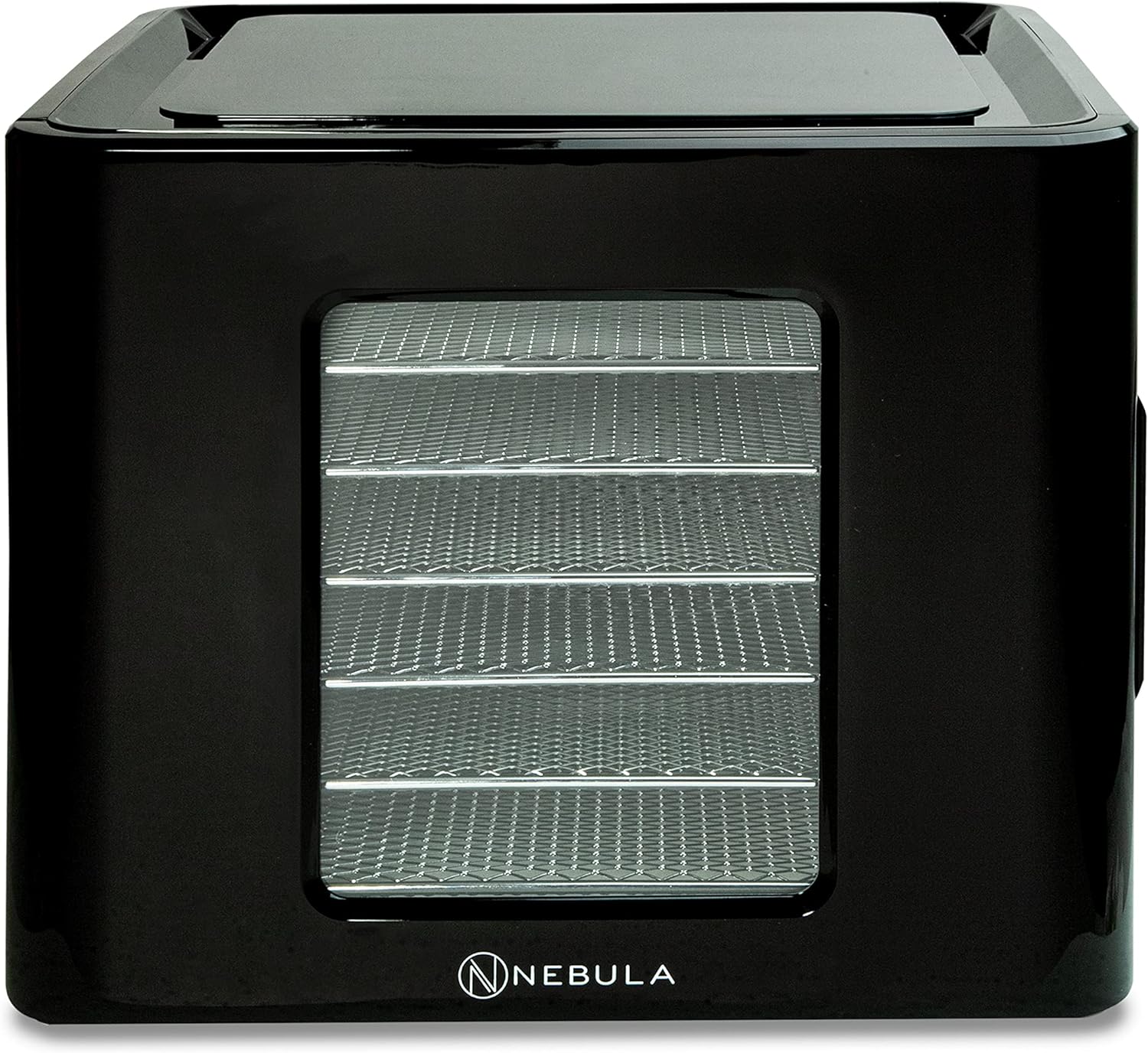 Nebula Food Dehydrator with 6 Stainless Steel Trays, LED Touch Control Design, Adjustable Digital Temperature 35-70C and 48 Hour Timer, Food Dryer for Fruit, Veg, Meat, Mushroom, Herb, Seed.