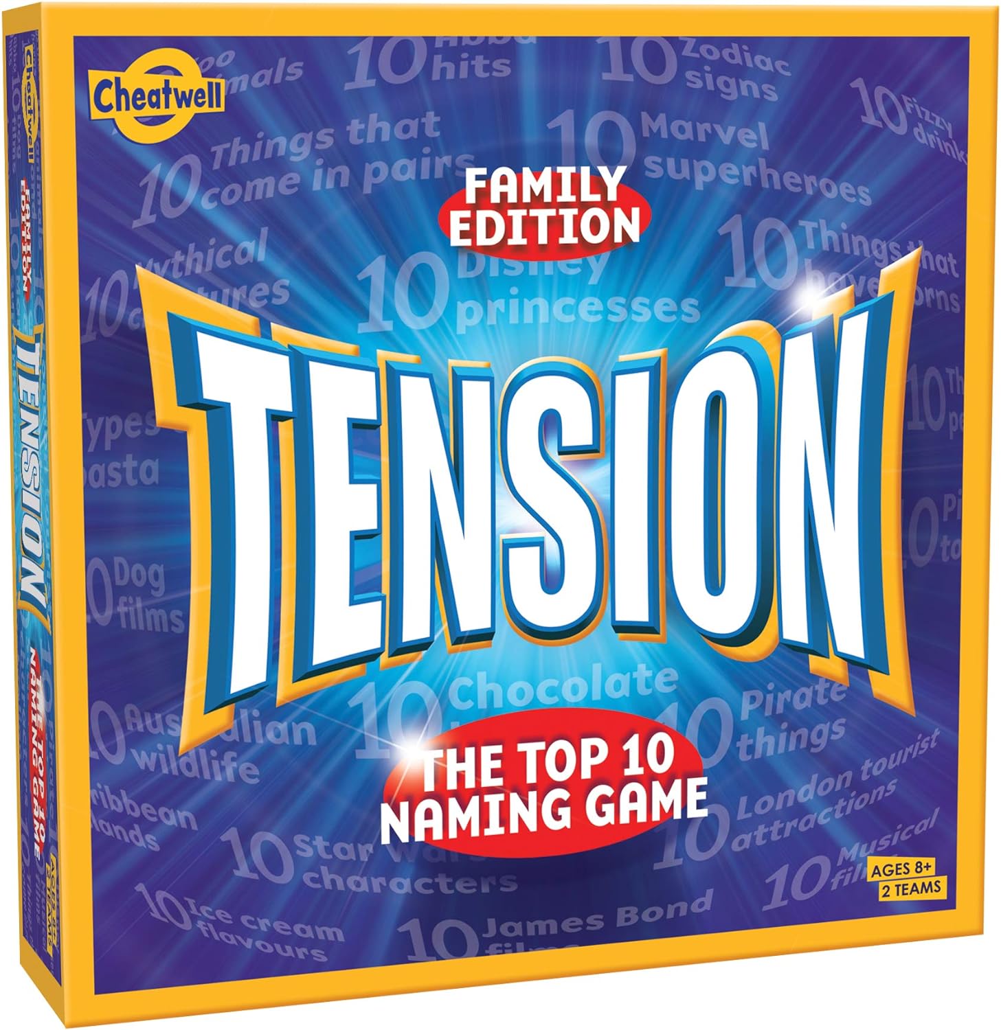 Cheatwell Games Tension: The Top 10 Naming Game.