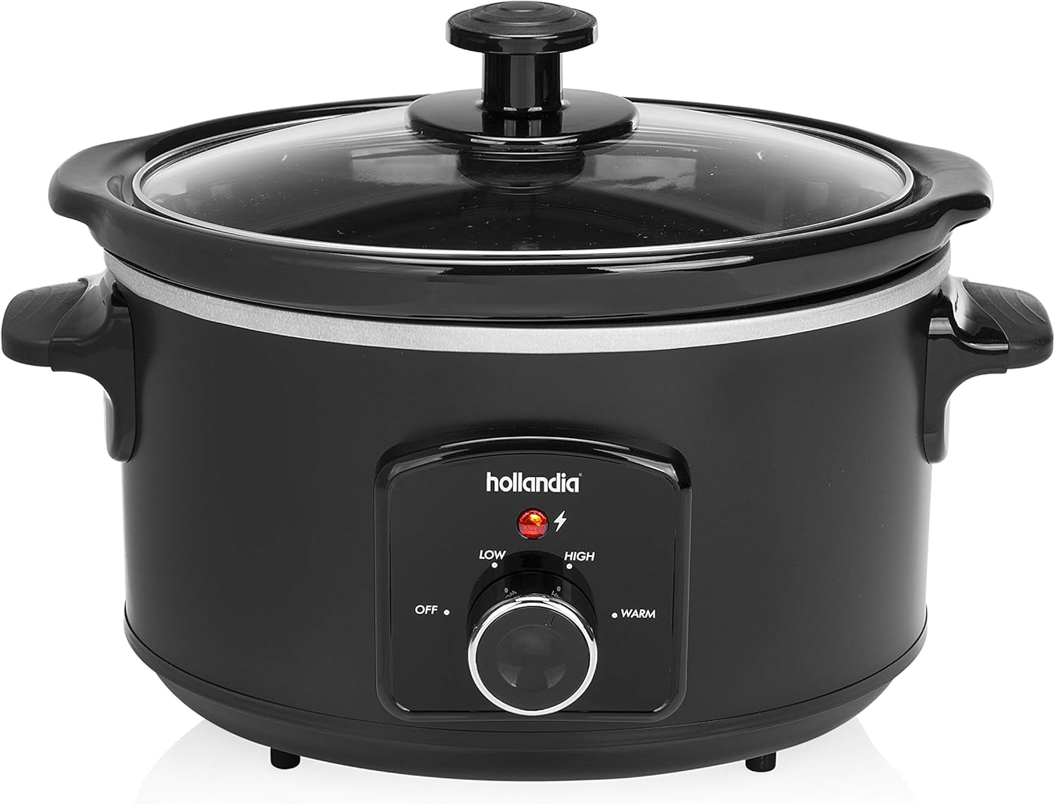 Tristar VS-3915 Slowcooker Slow Cookers, Housing Stainless steel, Lid material: Glass, Black.