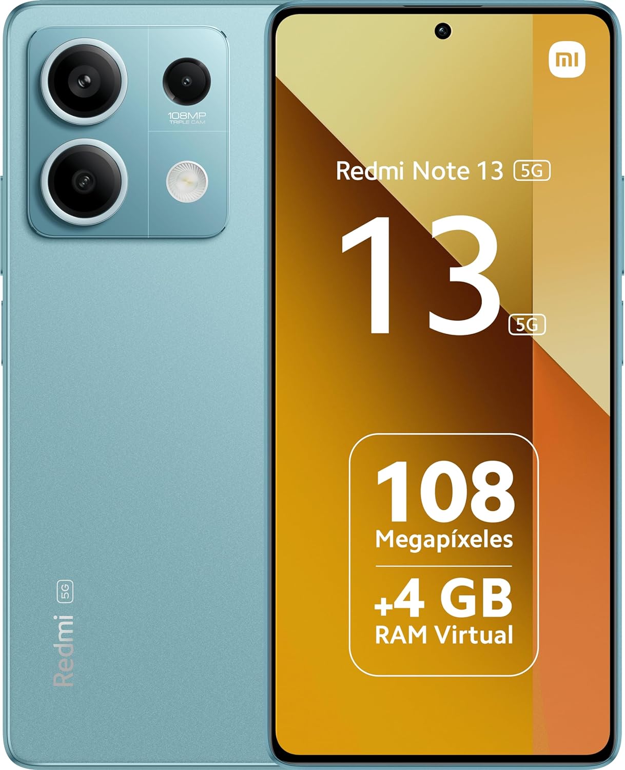 Xiaomi Redmi Note 13 5G 8+256GB - Ocean Teal UK (Version 2 Years Warranty).