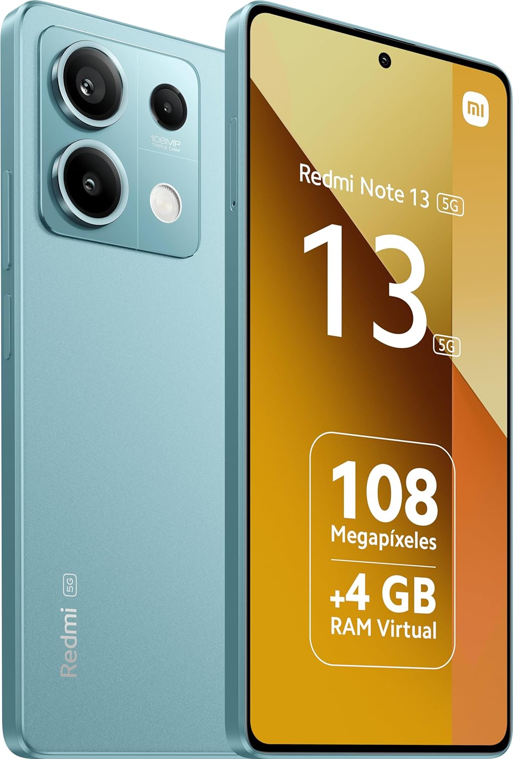 Xiaomi Redmi Note 13 5G 8+256GB - Ocean Teal UK (Version 2 Years Warranty).