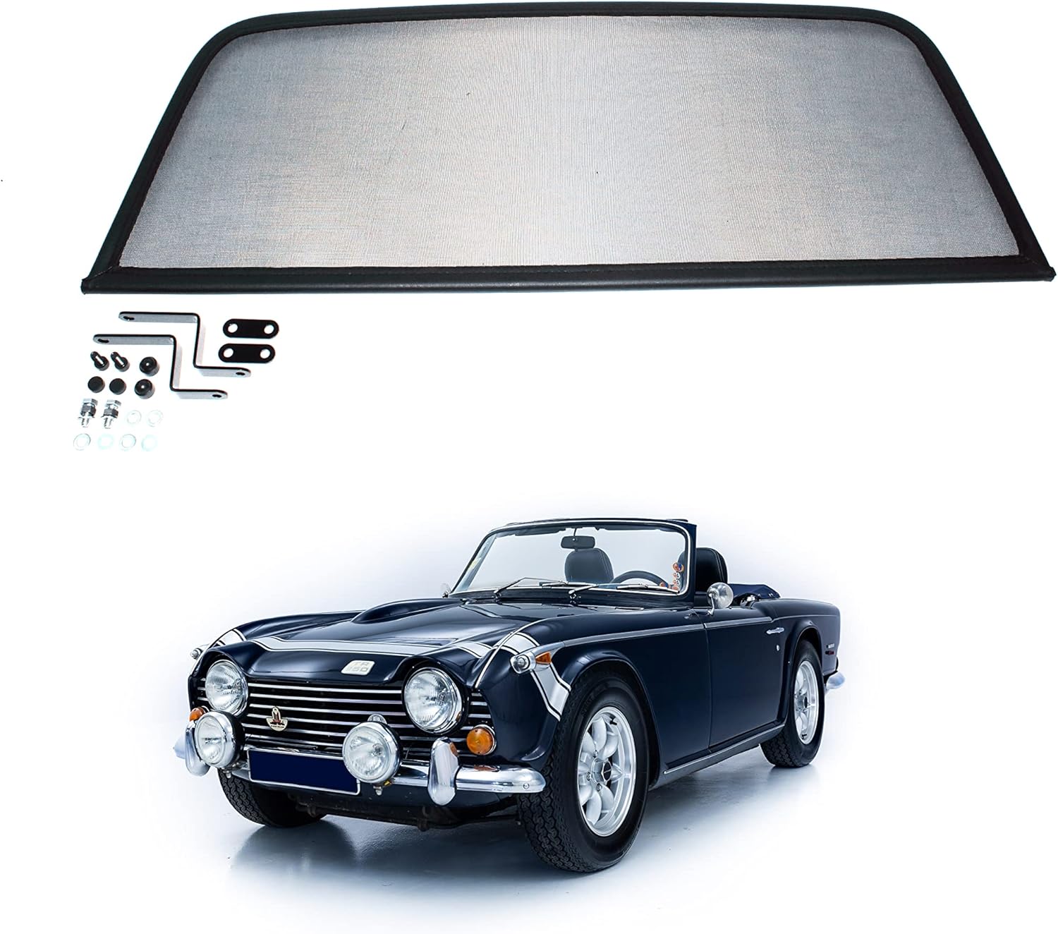 Wind Deflector for Triumph TR4-TR5-TR6 | 1961-1976 | Wind Blocker.