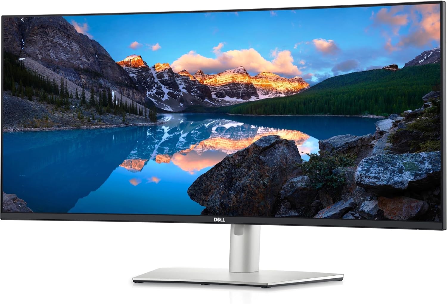 Dell LCD Monitorius U3821DW|37.5|Business/Curved/21: 9|Panel IPS|3840x1600|21:9|Matte|5ms|Speakers|Swivel|Height Adjustable|Tilt|210-AXNT.