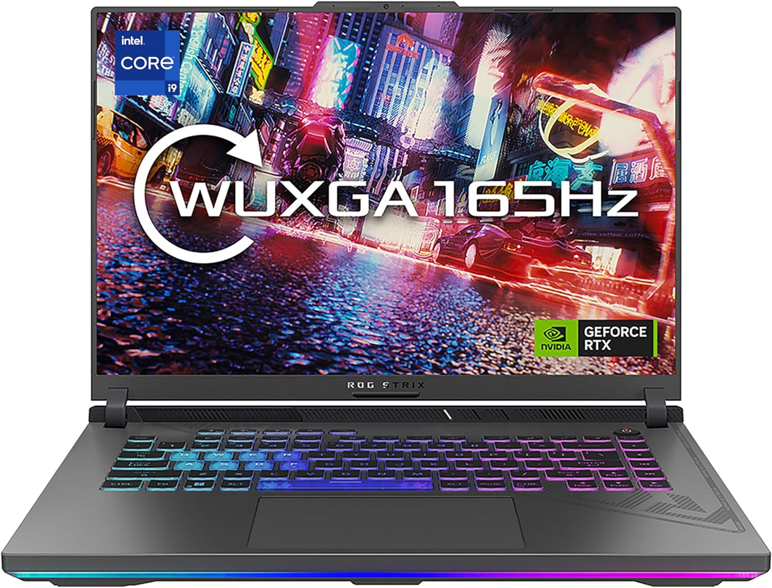 ASUS ROG Strix 16 G614JIR 16.0" WUXGA 165Hz Gaming Laptop (Intel i9-14900HX, NVIDIA GeForce RTX 4070 Laptop GPU, 16GB RAM, 1TB PCIe SSD, Windows 11 Home).