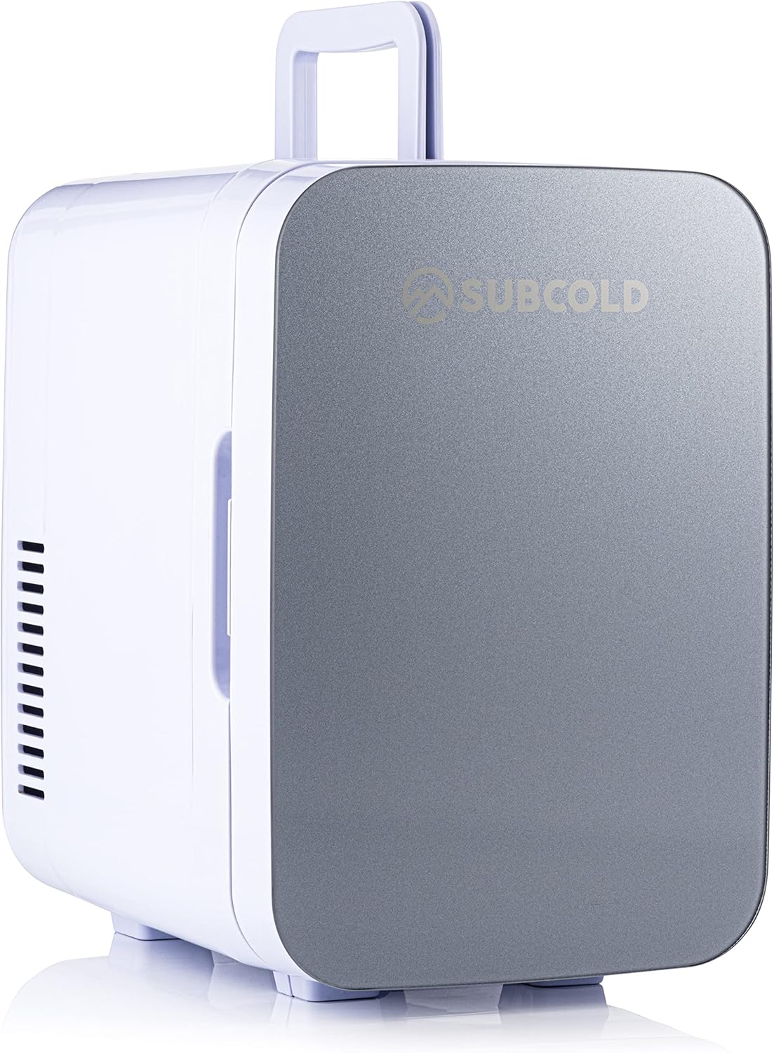 Subcold Ultra 6 Mini Fridge Cooler & Warmer | 6L capacity | Compact, Portable and Quiet | AC+USB Power Compatibility (Grey).