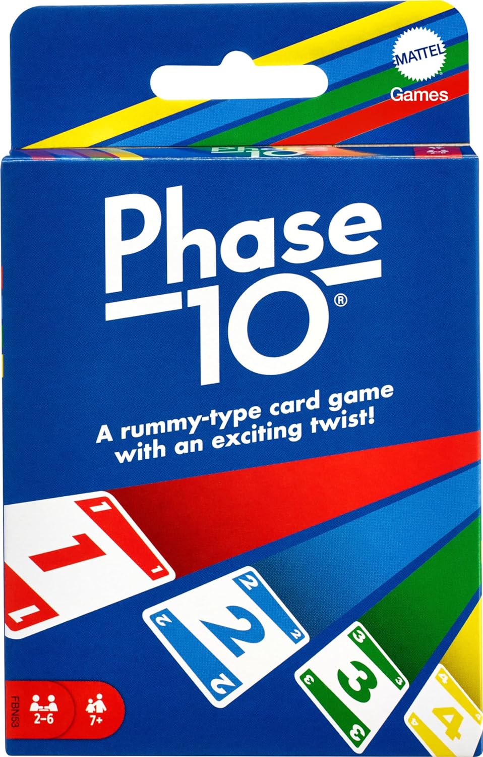 Mattel Phase 10 Card Game, for 7 years +.