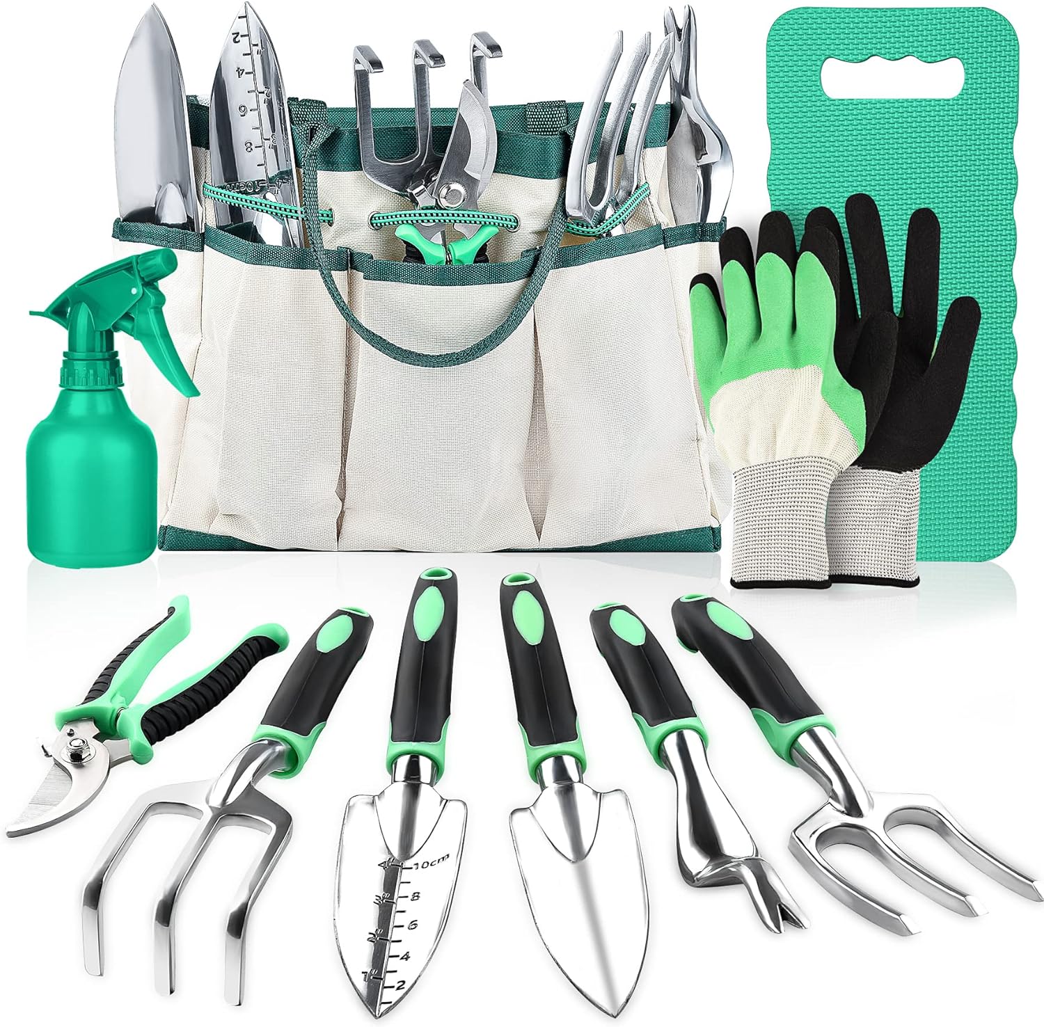 LBSTP Gardening Hand Tool Gift Kit Gardening Gifts for Women & Men 10 Piece Heavy Duty Garden Tool Sets Garden Tools Bag for Women & Men Easy Storage         Import  Single ASIN  Import  Multiple ASIN    ×Product customization        General   Description.