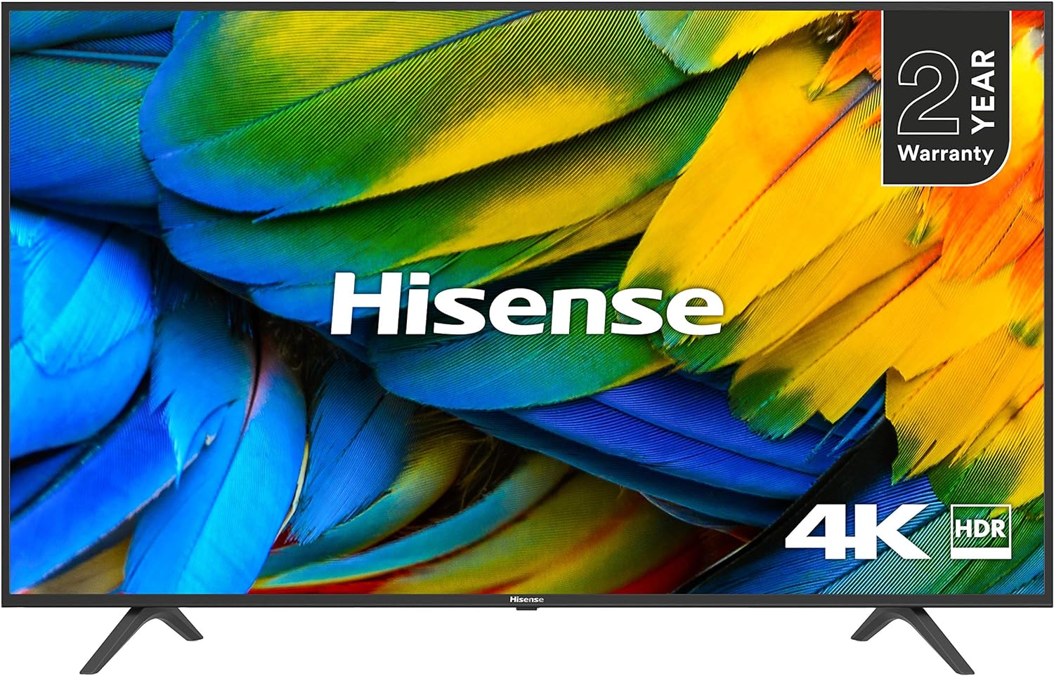 HISENSE H65B7100UK 65-Inch 4K UHD HDR Smart TV with Freeview Play (2019), Operating System VIDAA.