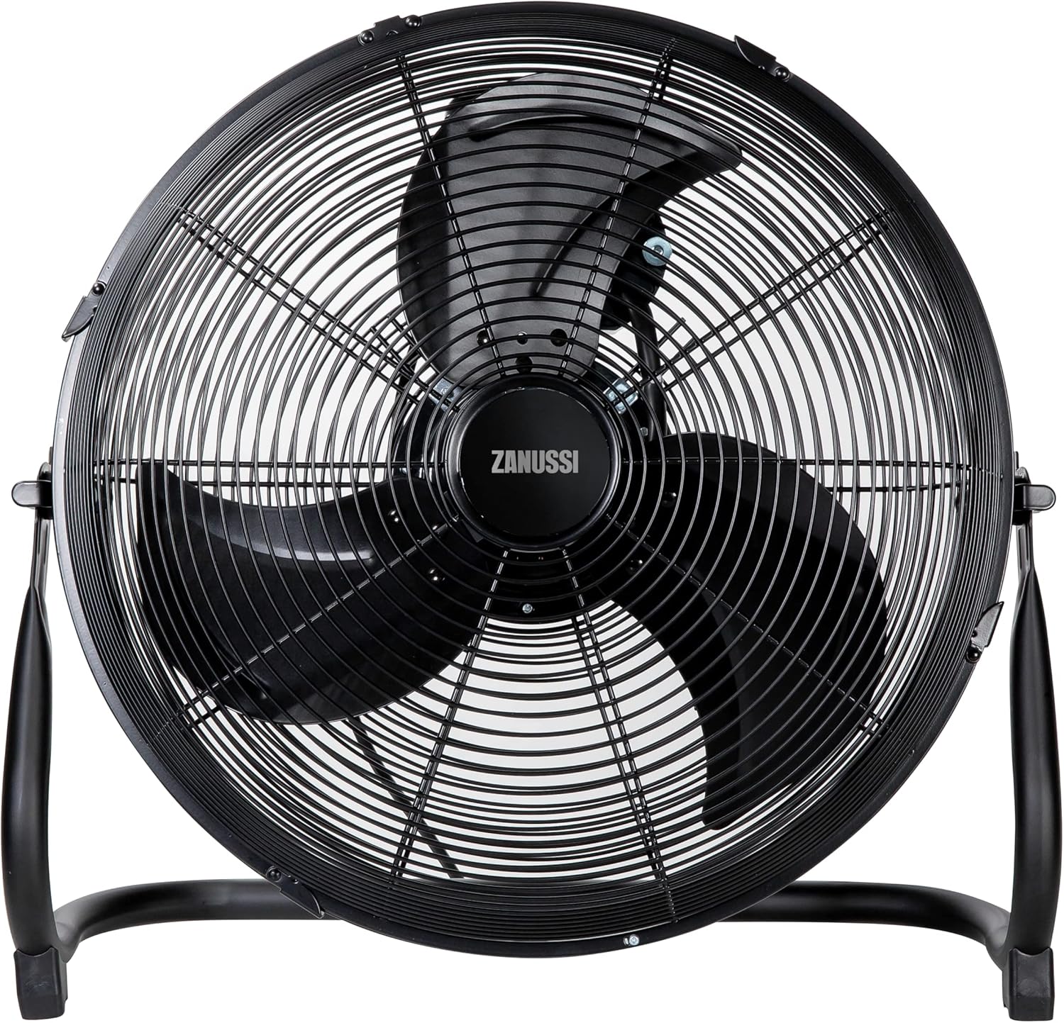 Zanussi 16" Inch, Lightweight, Pedestal Fan, 3 Speeds, Wide-Angled Oscillation, Powerful Airflow, Adjustable Height, Black - ZNPPF1621B.