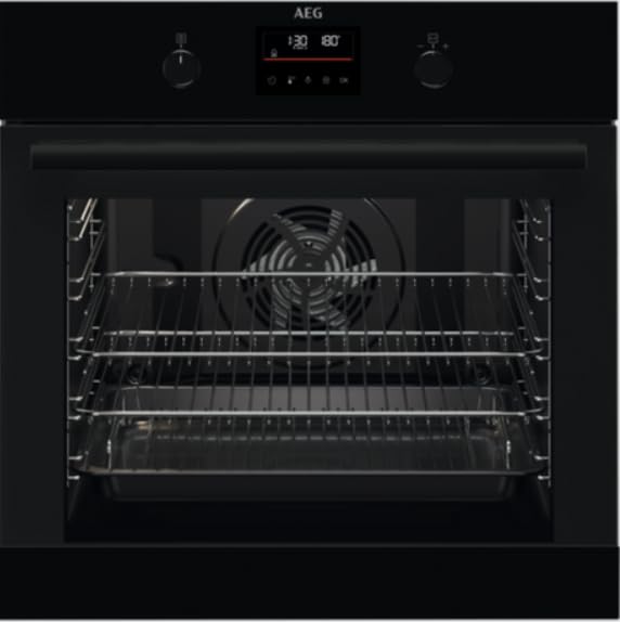 AEG BEX33501EB 59.4cm Built In Electric Single Oven - Black - Amazing Gadgets Outlet