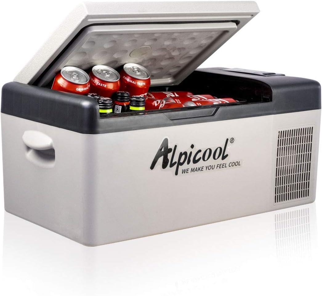 Alpicool C20 Car Mini Fridge 20 Litre 12/24v Refrigerator Portable Vehicle Camping Freezer Electric Cooler Box for Truck, RV, Boat, Picnic, Outdoor Travel/ - 20℃ - 20℃   Import  Single ASIN  Import  Multiple ASIN ×Product customization Genera - Amazing Gadgets Outlet