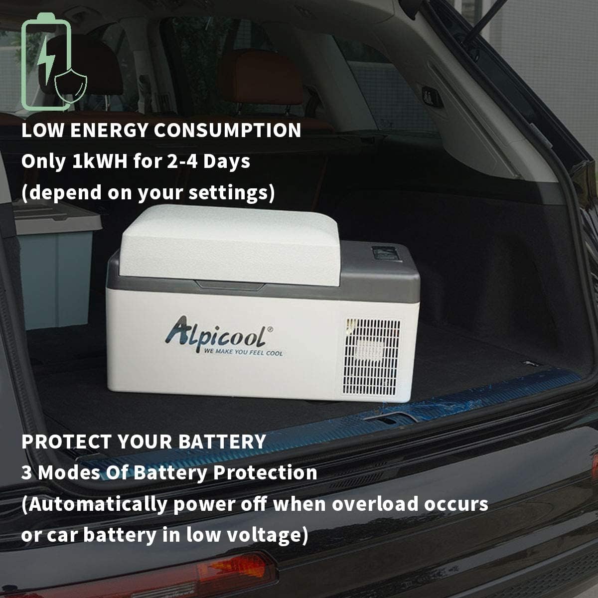 Alpicool C20 Car Mini Fridge 20 Litre 12/24v Refrigerator Portable Vehicle Camping Freezer Electric Cooler Box for Truck, RV, Boat, Picnic, Outdoor Travel/ - 20℃ - 20℃   Import  Single ASIN  Import  Multiple ASIN ×Product customization Genera - Amazing Gadgets Outlet