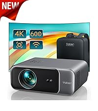 【Auto Focus & Keystone】Projector 4K, 26000 Lumens FHD 1080P Portable Projector, WiFi6 Bluetooth 5.2 Projector, YABER V9 Zoom Function Smart Projector, Home Cinema Projector for Smartphone/TV Stick/PPT - Amazing Gadgets Outlet