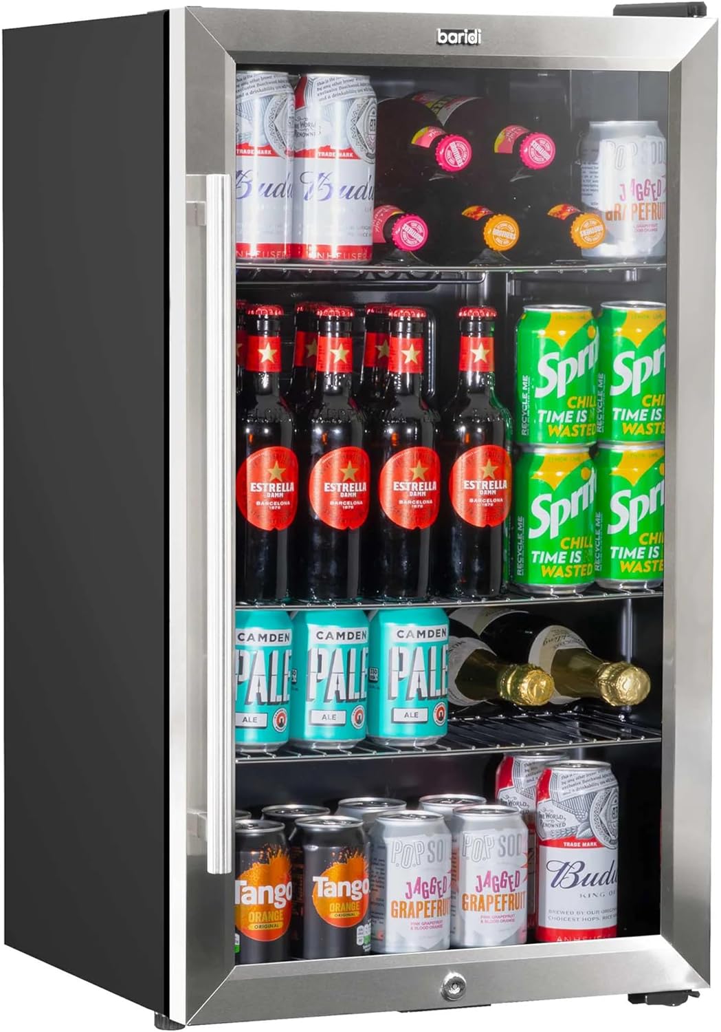 Baridi 85L Under Counter Drinks/Beer & Wine Cooler Fridge with Light, Black - DH13   Import  Single ASIN  Import  Multiple ASIN ×Product customization General Description Gallery Reviews Variations Additional details Product Tags - Amazing Gadgets Outlet