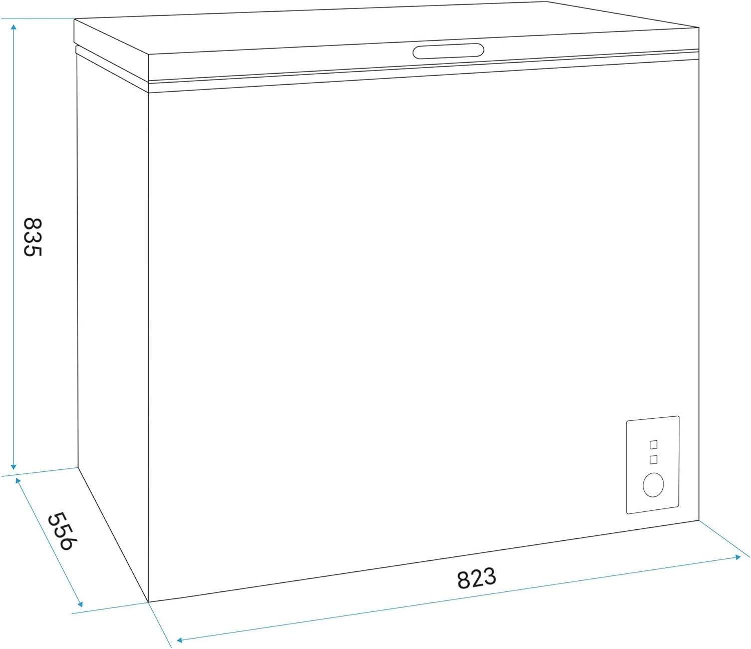 Baridi Freestanding Chest Freezer, 199L Capacity, Garages and Outbuilding Safe, - 12 to - 24°C Adjustable Thermostat with Refrigeration Mode, Black - DH151   Import  Single ASIN  Import  Multiple ASIN ×Product customization General Descrip - Amazing Gadgets Outlet