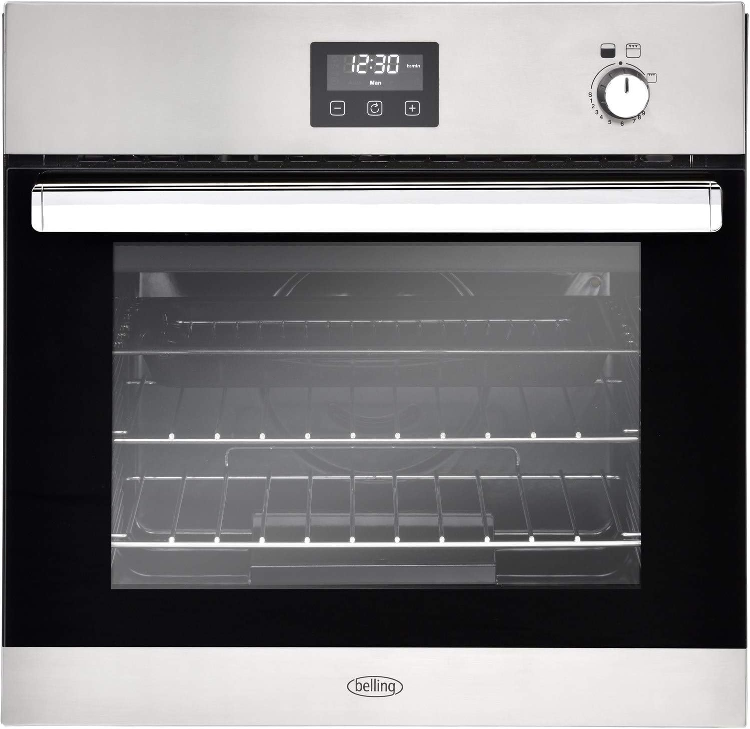 Belling BI602G 69L Built - in Single Gas Oven - Stainless Steel - Amazing Gadgets Outlet